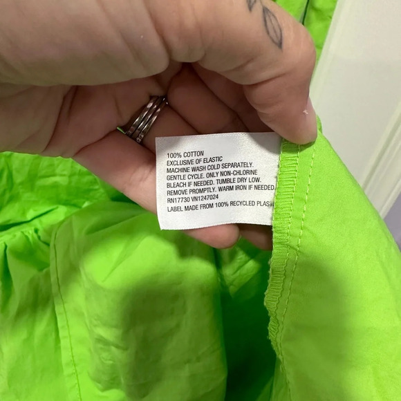 Christopher John Rogers x Target | Tie Strap Babydoll Dress | Size: Large - Picture 8 of 9